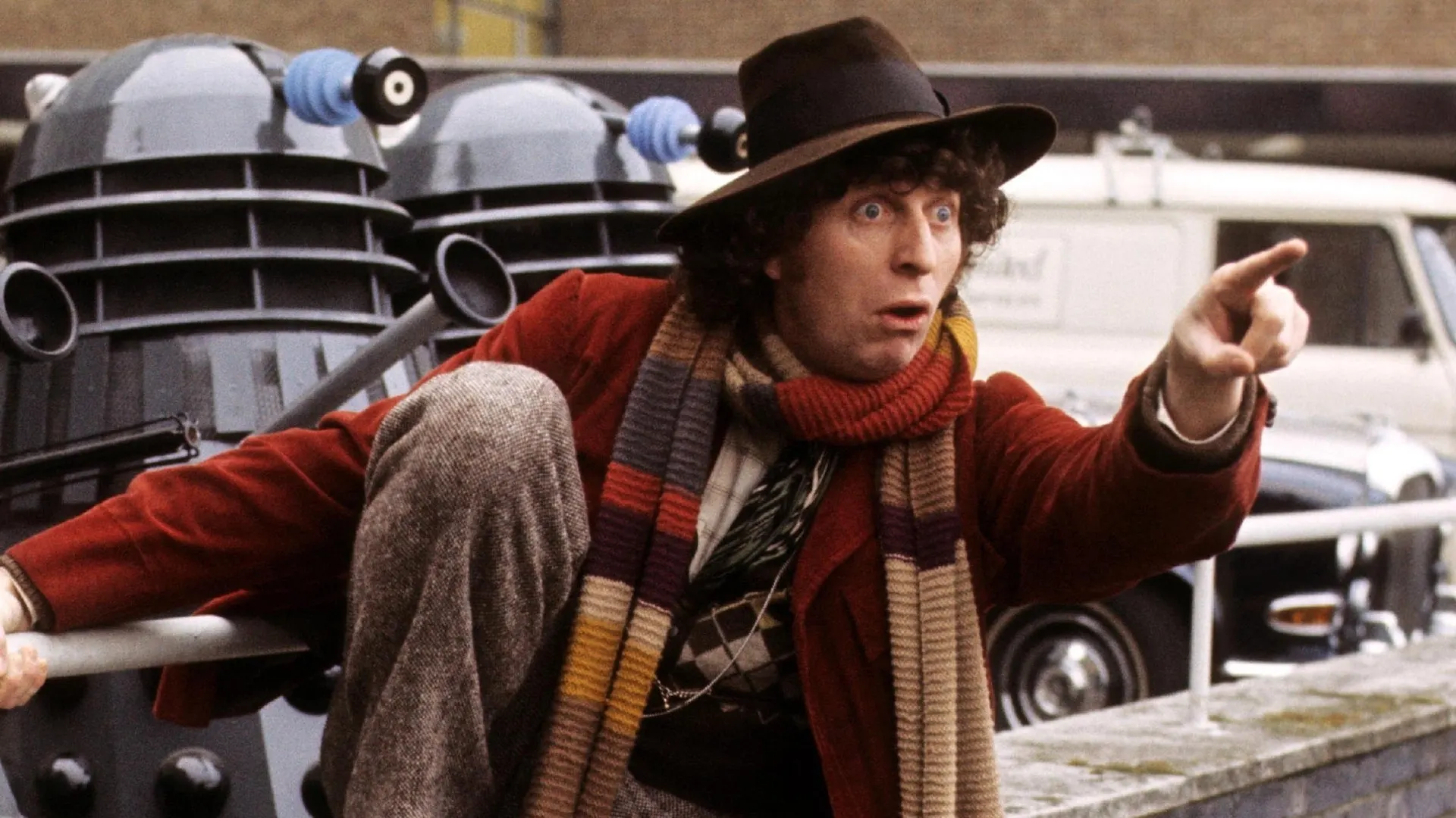 Image result for Tom Baker Doctor Who